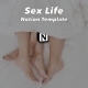 Sex Life Notion Template